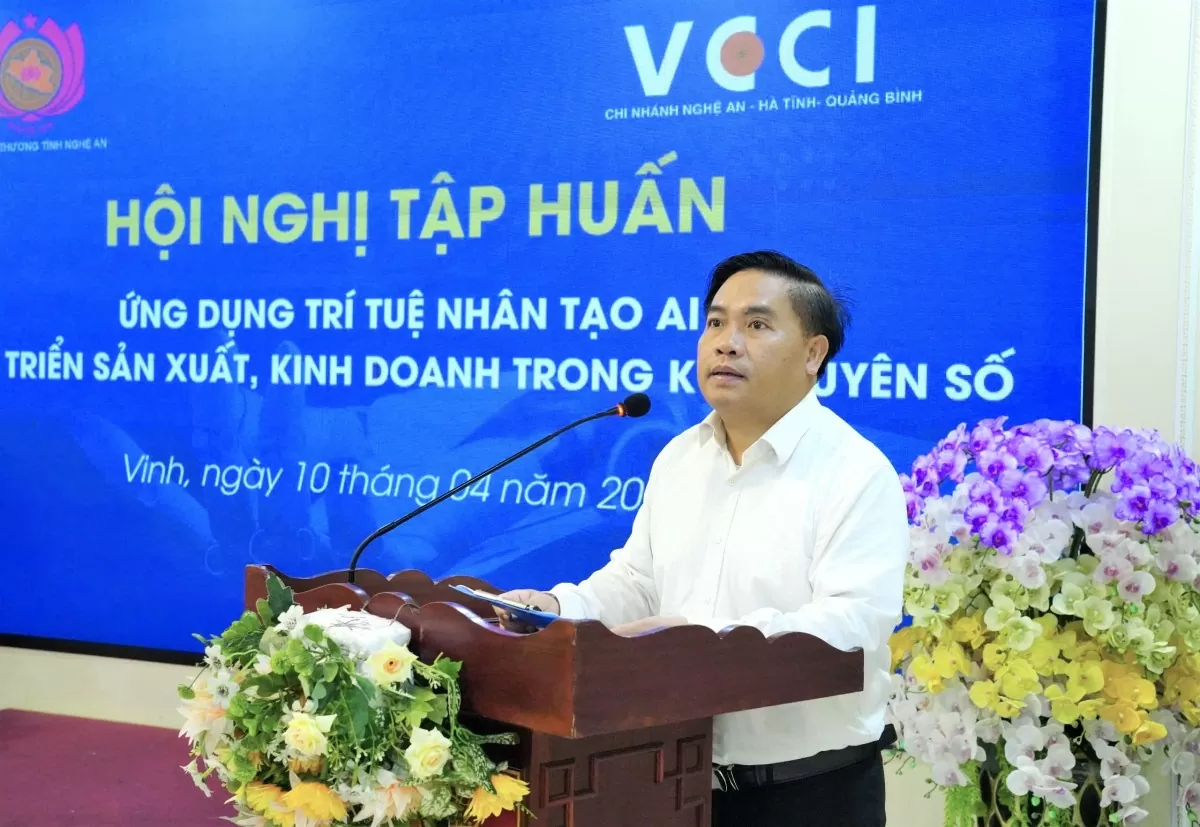 ứng dụng Ai sở công thương nghệ an ứng dụng Ai sở công thương nghệ an