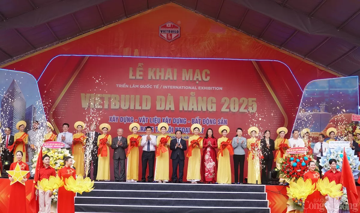 Khai mạc Triển lãm quốc tế Vietbuild Đà Nẵng 2025