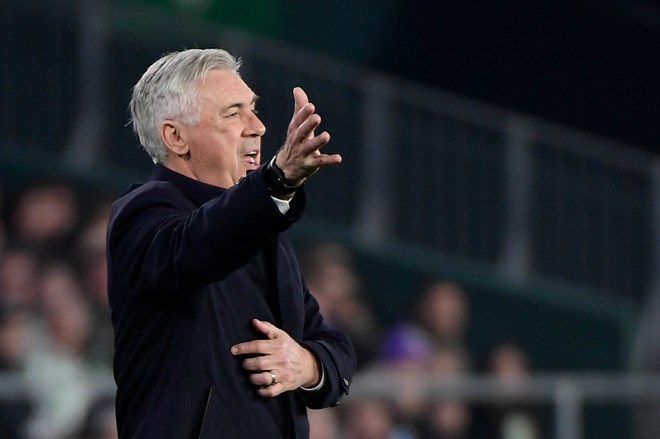 Ancelotti có lẽ nên nghĩ dần về World Cup 2026. Ảnh: AFP