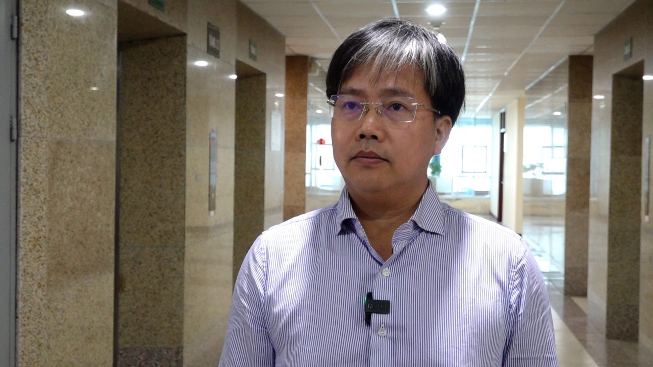 Ông Mai Văn Khiêm cảnh báo mưa cục bộ cường suất lớn trong đợt mưa từ ngày 22.5 ở miền Bắc. Ảnh: An An