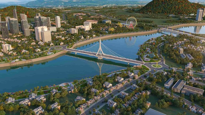 Công bố kiến trúc cầu Phú Kiểng vốn đầu  tư 600 tỉ đồng ở Nha Trang