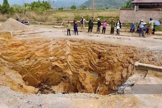 Cấu trúc ngầm nguy hiểm hé lộ sau loạt hố tử thần ở Bắc Kạn