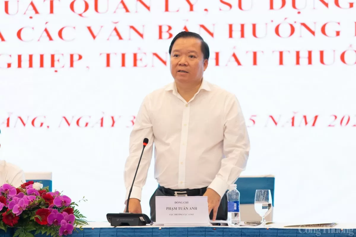 ông Phạm Tuấn Anh, Cục trưởng Cục Kỹ thuật an toàn và Môi trường công nghiệp ông Phạm Tuấn Anh, Cục trưởng Cục Kỹ thuật an toàn và Môi trường công nghiệp