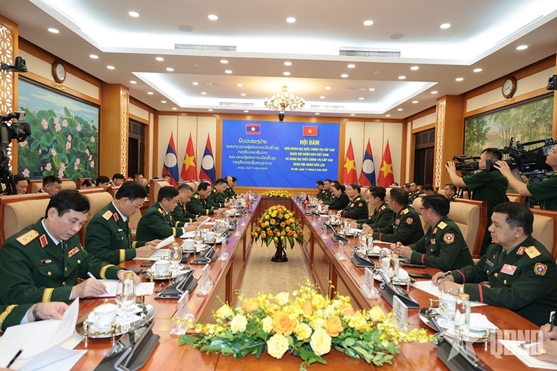 Quang cảnh hội đàm. Ảnh: TTXVN