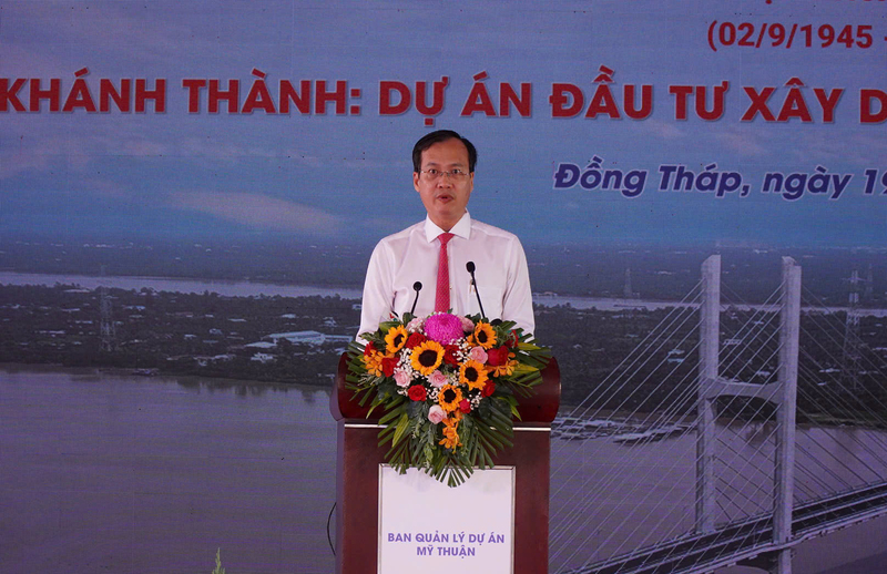 Ông Trần Trí Quang, Chủ tịch UBND tỉnh Đồng Tháp. Ảnh: CTV