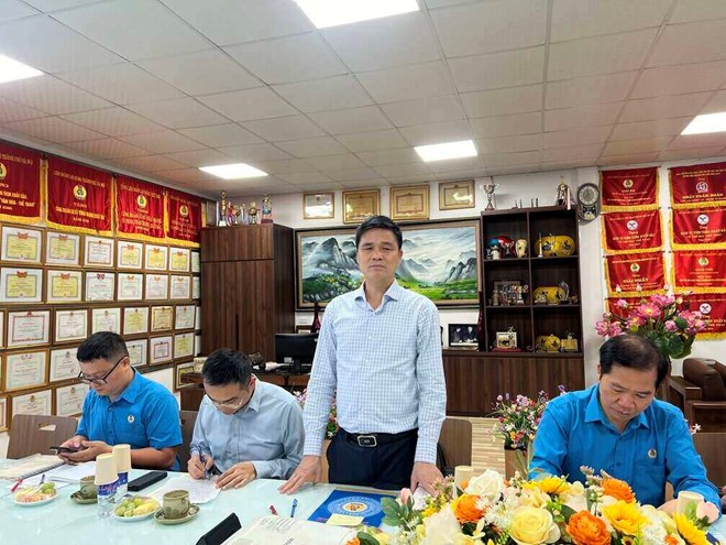 Tổng LĐLĐVN khảo sát tình hình quan hệ lao động tại doanh nghiệp