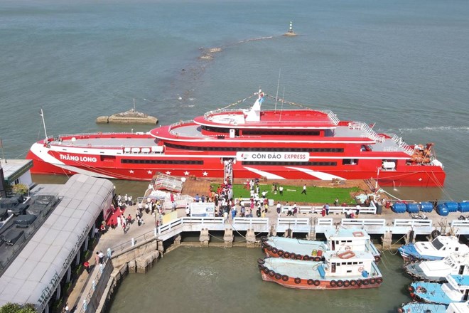 Tạm dừng hoạt động tuyến tàu cao tốc Vũng Tàu - Côn Đảo từ ngày 3.9