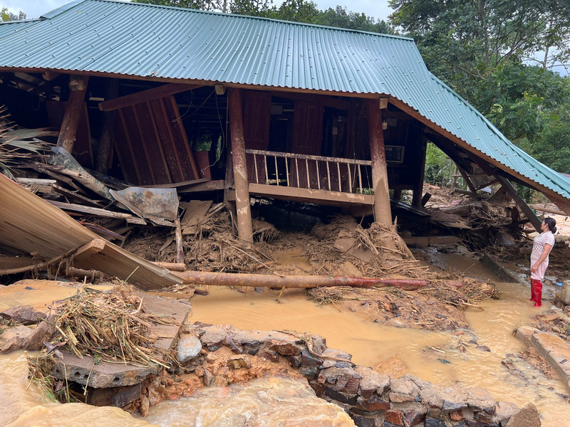 Thiệt hại do trận lũ vẫn chưa được thống kê đầy đủ