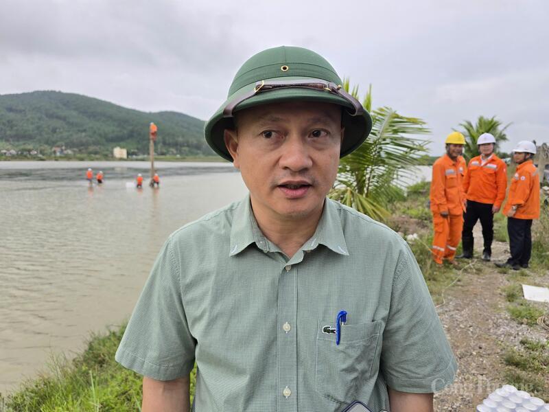 Ông Hoàng Hải - Giám đốc Công ty Điện lực Thanh Hóa