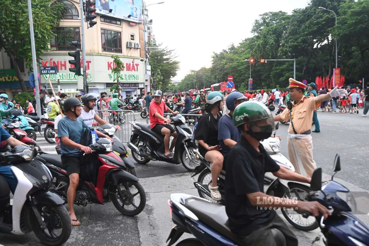 tổng duyệt diễu binh, diễu hành A80. Ảnh: Thành Nhân