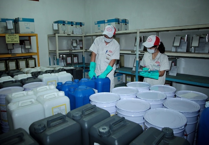 Ngành công nghiệp hoá chất duy trì tốc độ tăng trưởng ổn định. Ảnh minh hoạ