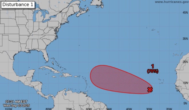 Dự báo thời điểm bão Gabrielle xuất hiện, mùa bão vào giai đoạn cao điểm