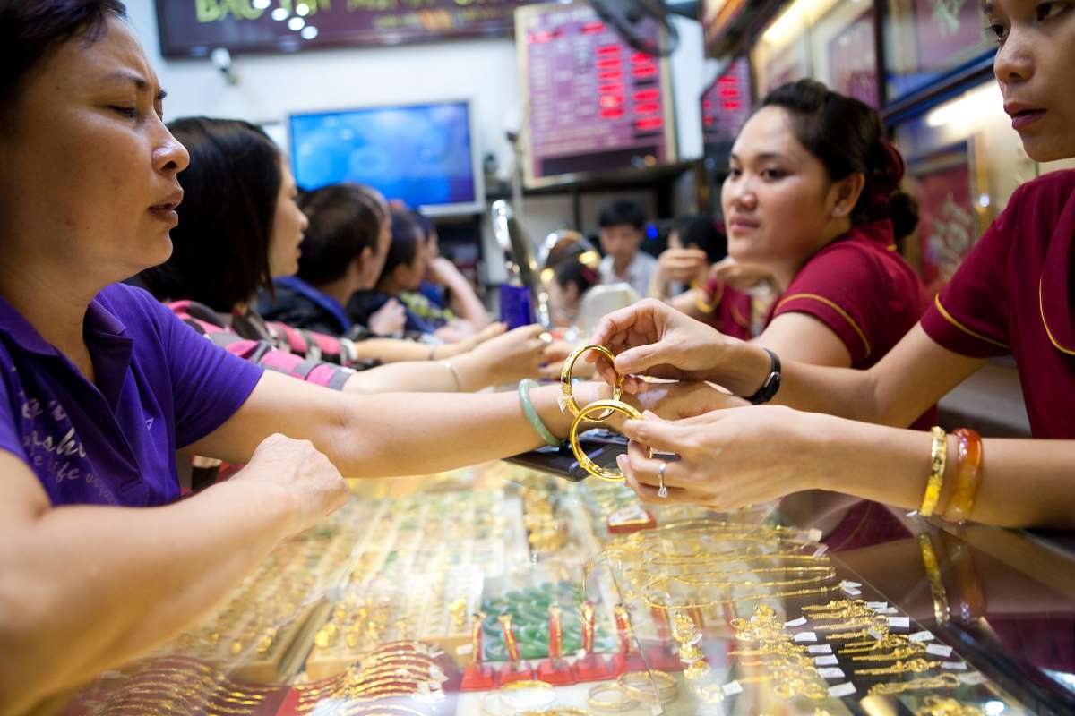 Từ đầu năm 2025 đến nay, vàng đã tăng giá gần 35%. Ảnh: Hải Nguyễn