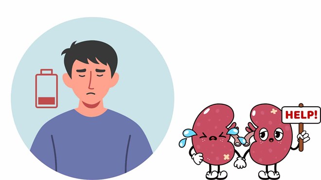 4 triệu chứng nhận biết thận yếu ở người sau 50 tuổi