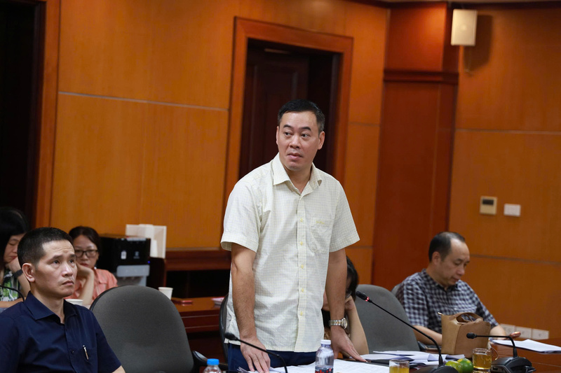 Đại diện Bộ Nông nghiệp và Môi trường phát biểu tại cuộc họp. Ảnh: Thanh Vân