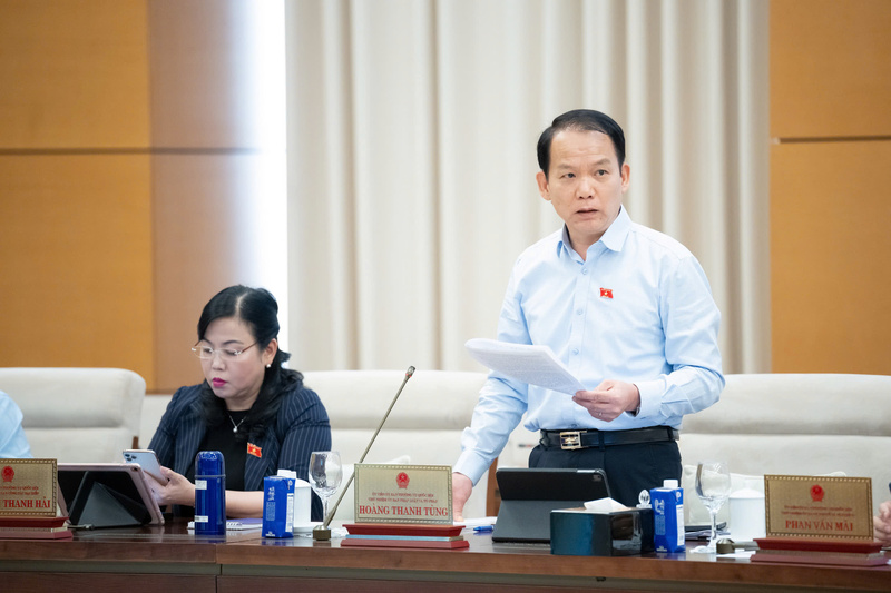 Chủ nhiệm Ủy ban Pháp luật và Tư pháp Hoàng Thanh Tùng