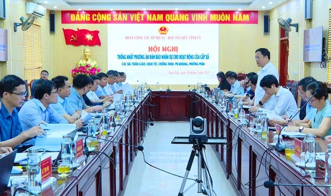 Sở Nội vụ Điện Biên đề xuất biệt phái gần 100 cán bộ về cấp xã
