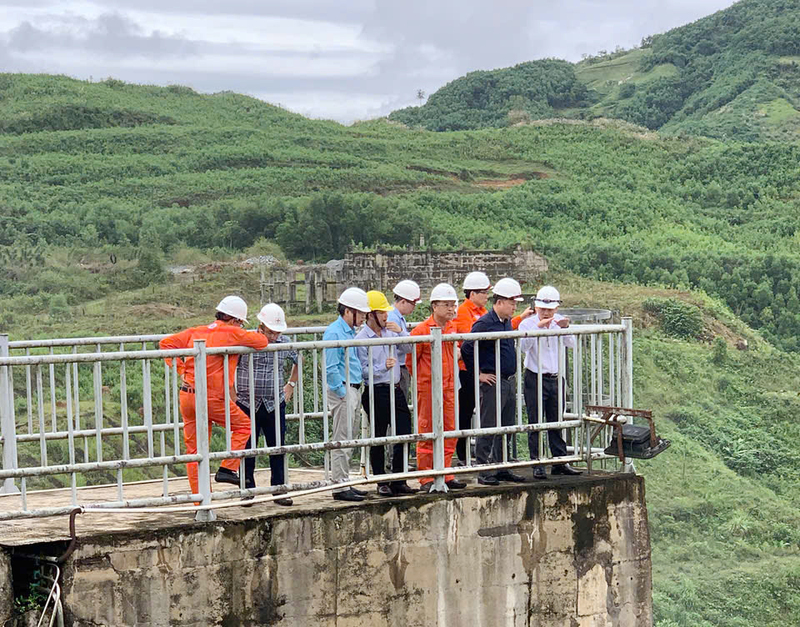 Đoàn kiểm tra Bộ Công Thương kiểm tra công tác vận hành hồ chứa thuỷ điện