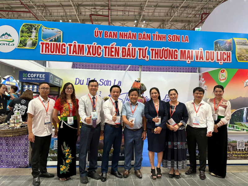 Tỉnh Sơn La tham gia Hội chợ Du lịch Quốc tế TP. Hồ Chí Minh lần thứ 19 (ITE HCMC 2025) tại Trung tâm Hội chợ và Triển lãm Sài Gòn – SECC