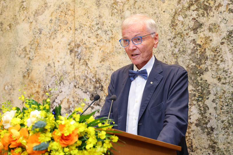 Ông Stefan Messer - Chủ tịch Hội đồng Giám sát Messer: Đây là cơ hội lớn để ngành công nghiệp Việt Nam giảm phát thải carbon thông qua việc sử dụng khí công nghiệp phát thải thấp.