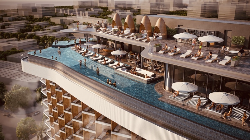 Phối cảnh một góc dự án