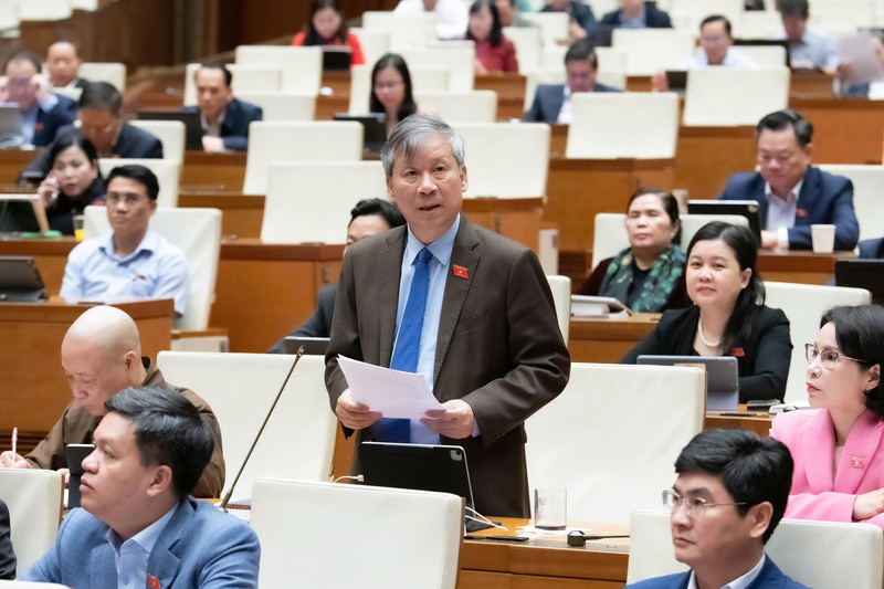 Đại biểu Nguyễn Anh Trí - đoàn đại biểu TP. Hà Nội.