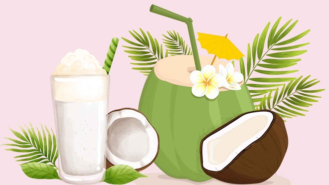 Nước dừa nhiều công dụng nhưng nhóm người này nên hạn chế uống
