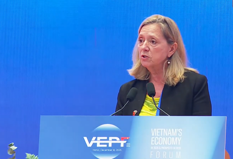 Bà Mariam J. Sherman, Giám đốc Quốc gia Ngân hàng Thế giới (World Bank) tại Việt Nam