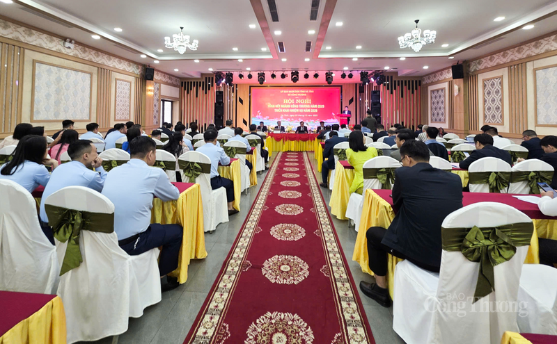 Toàn cảnh Hội nghị tổng kết hoạt động ngành Công Thương năm 2025, triển khai nhiệm vụ năm 2026. Ảnh: Trọng Tùng