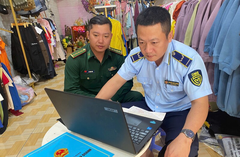 Sự phối hợp liên ngành giữa các đơn vị trong Ban chỉ đạo 389 đã mang lại hiệu quả cao. Ảnh: Tuệ Lâm