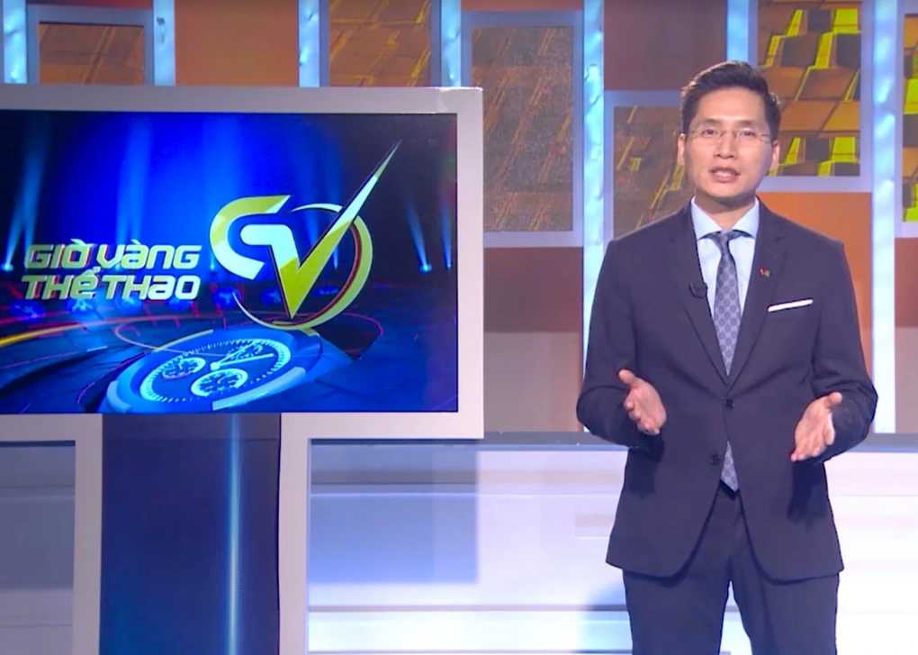 Quốc Khánh từng được biết đến với vai trò MC thể thao. Ảnh: Nhà sản xuất