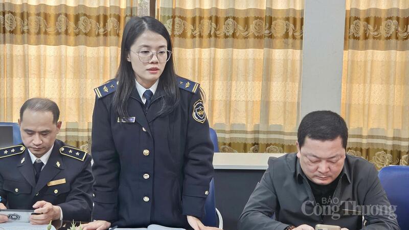 Đại diện Hải quan Lạng Sơn.