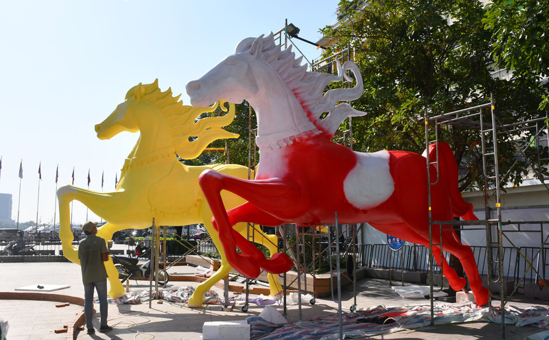 Lộ diện linh vật ngựa khổng lồ đường hoa Nguyễn Huệ tết Bính Ngọ 2026 - 13