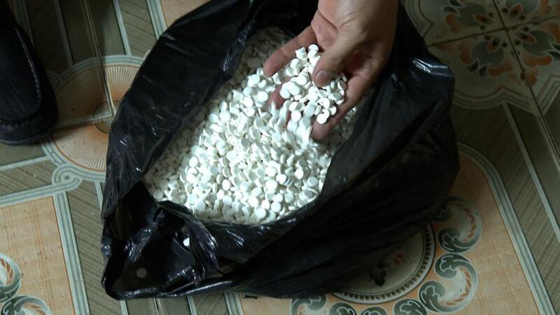 Tang vật bị thu giữ tại các cơ sở. Ảnh: Công an Hà Tĩnh