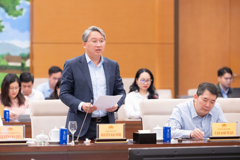 Bộ trưởng Bộ Tư pháp Nguyễn Hải Ninh