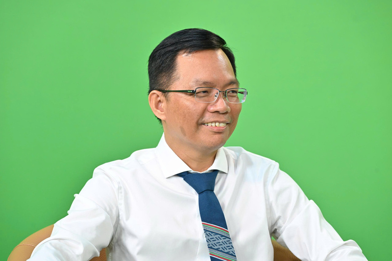 Ông Cao Tuấn Sĩ - Giám đốc Nhà máy Lọc dầu Dung Quất, Công ty cổ phần Lọc hóa dầu Bình Sơn. Ảnh: Cấn Dũng