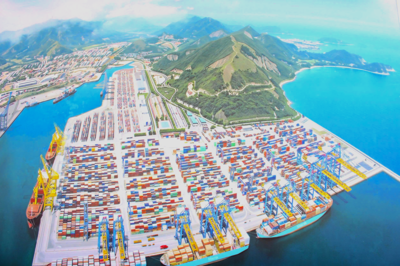 Phối cảnh bến cảng container Liên Chiểu.