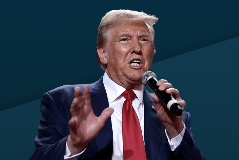 Sau quyết định gia hạn ngừng bắn, Tổng thống Donald Trump tiếp tục nhấn mạnh lập trường về eo Hormuz. Ảnh: Ipsos.