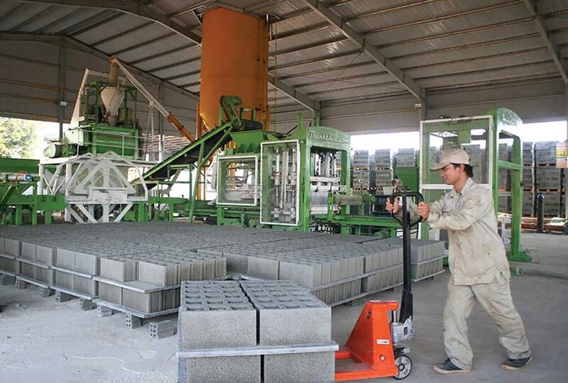Ngành vật liệu xây dựng hướng tới mô hình hiện đại, xanh. Ảnh: Tuấn Vỹ