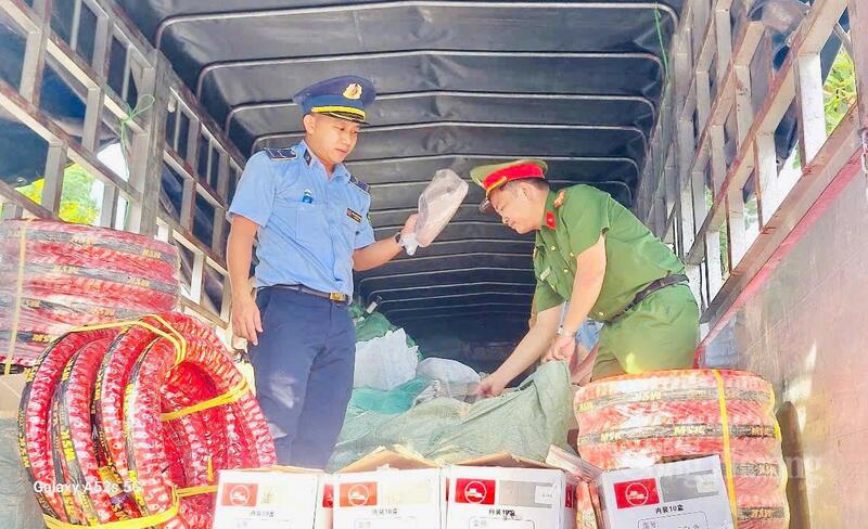 Lũy kế từ đầu năm đến ngày 14/5/2026, Chi cục Quản lý thị trường Gia Lai đã phát hiện 243 vụ vi phạm. Ảnh: QLTT.