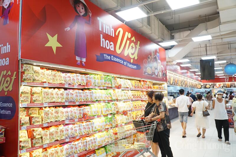 Hàng Việt đang phủ tới hơn 90% tại nhiều trung tâm thương mại, siêu thị lớn trên địa bàn TP. Đà Nẵng