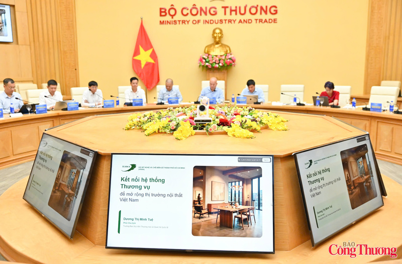 Toàn cảnh Hội nghị giao ban xúc tiến thương mại quý II/2026. Ảnh: Nam Nguyễn