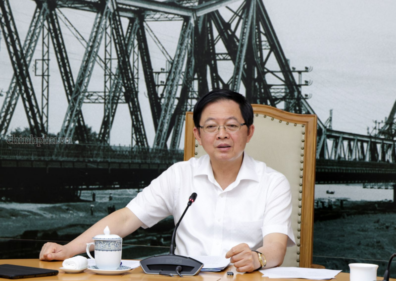 Phó Thủ tướng Hồ Quốc Dũng phát biểu kết luận cuộc họp - Ảnh: VGP/Gia Huy