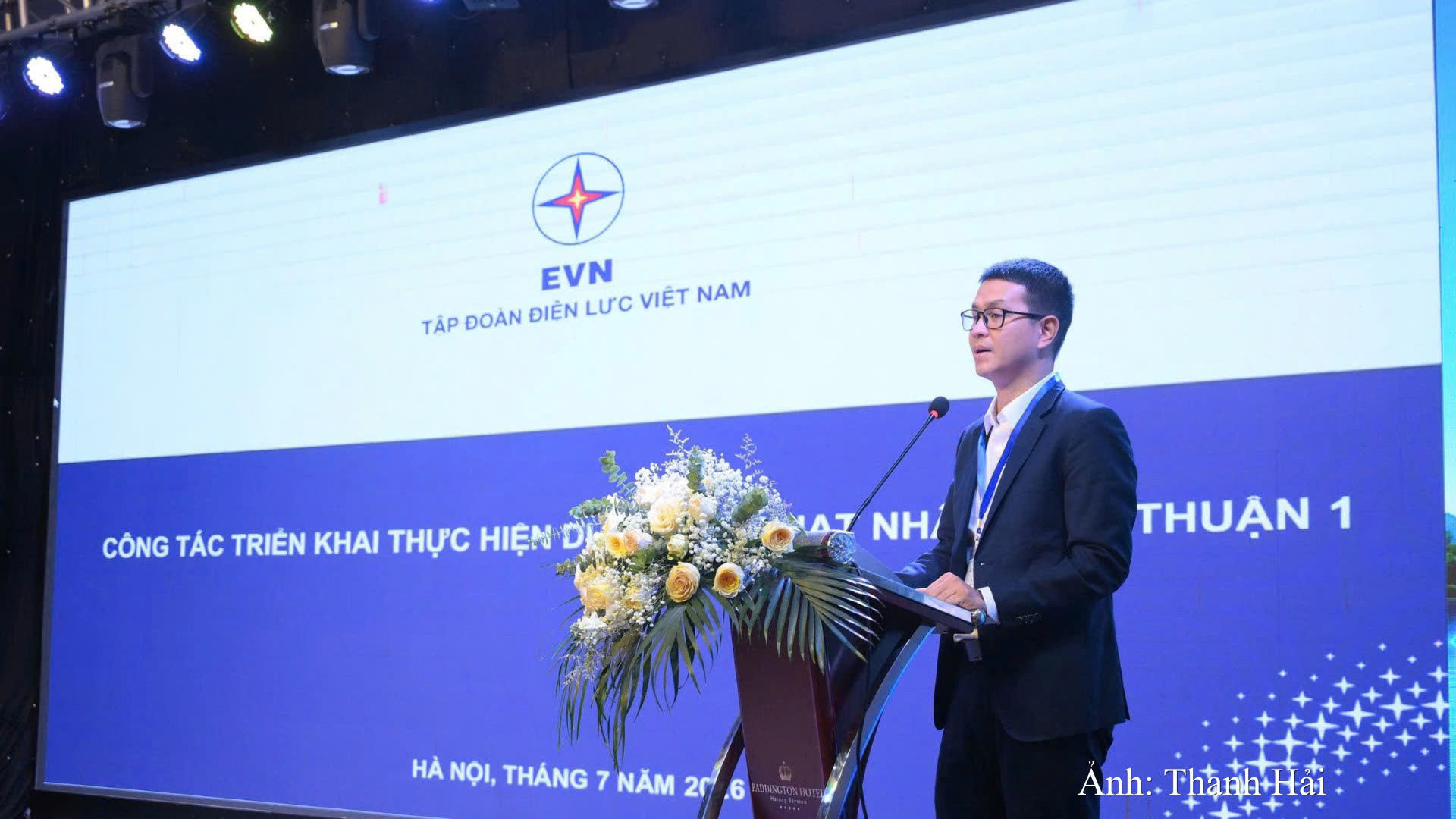 Ông Vũ Ngọc Minh - Phó Trưởng ban Quản lý Đầu tư xây dựng EVN.
