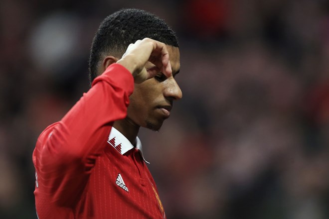 Rashford đang hưởng mức lương rất cao tại Man United.  Ảnh: AFP