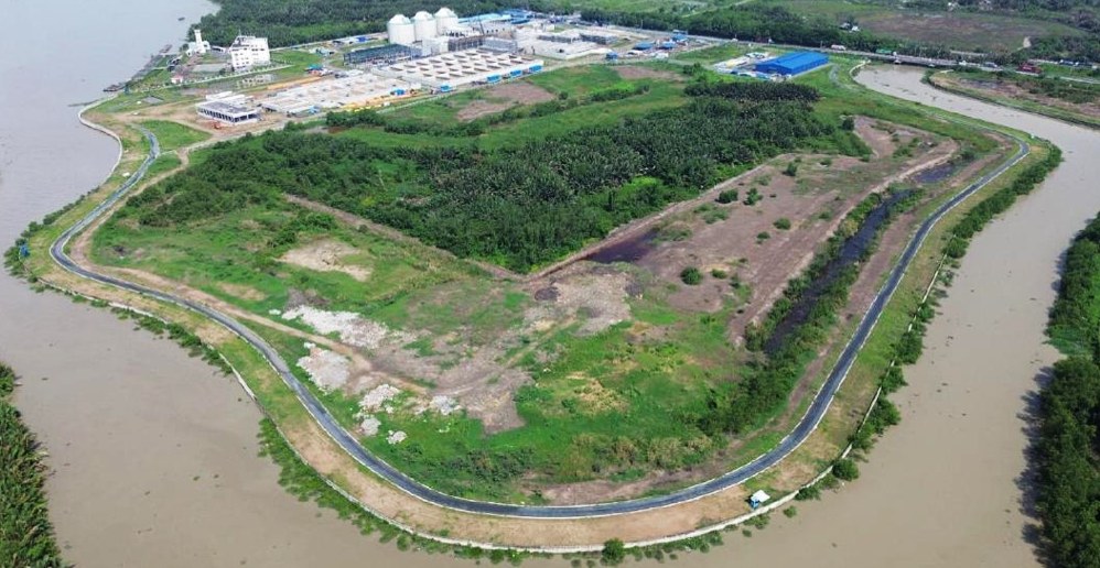 Toàn cảnh Nhà máy xử lý nước thải Nhiêu Lộc - Thị Nghè tháng 9.2026.  Ảnh: Ban Hạ tầng đô thị TPHCM