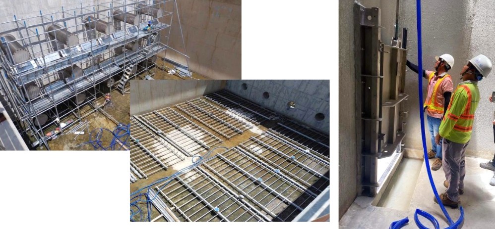 Lắp đặt thiết bị Nhà máy xử lý nước thải Nhiêu Lộc - Thị Nghè tháng 9.2026.  Ảnh: Ban Hạ tầng đô thị TPHCM