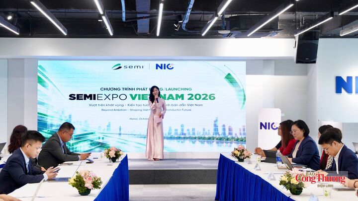 Chương trình phát động Triển lãm quốc tế ngành công nghiệp bán dẫn Việt Nam 2026 - SEMIEXPO VIET NAM 2026.