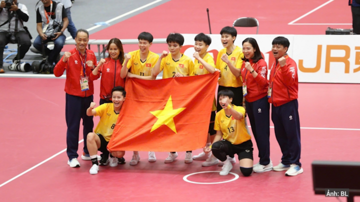 Cầu mây Việt Nam xuất sắc dành huy chương vàng tại ASIAD 20.