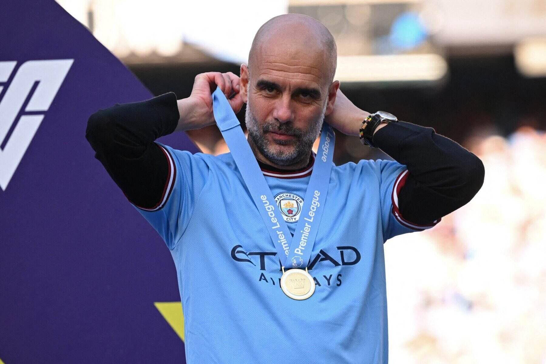 Pep Guardiola đã rời Man City sau mùa giải 2025-2026.  Ảnh: AFP